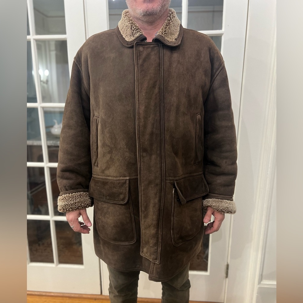 Burberry Shearling Winter Coat